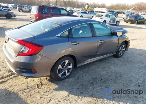 2019 Honda Civic Lx из США, поврежденный, VIN 2HGFC2F63KH595774